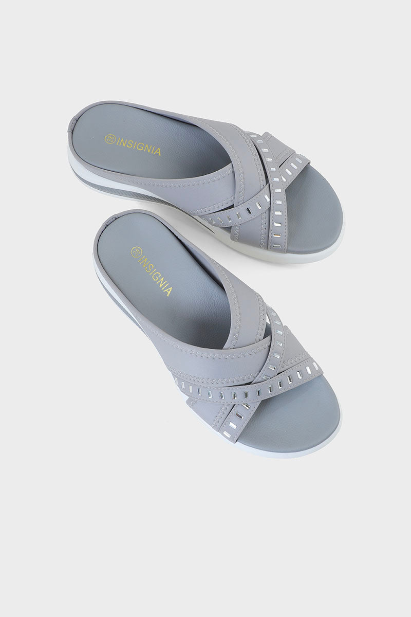 Comfort Slip On I38651-Grey