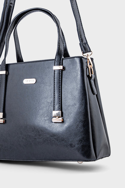 Top Handle Hand Bags BH0070-Blue