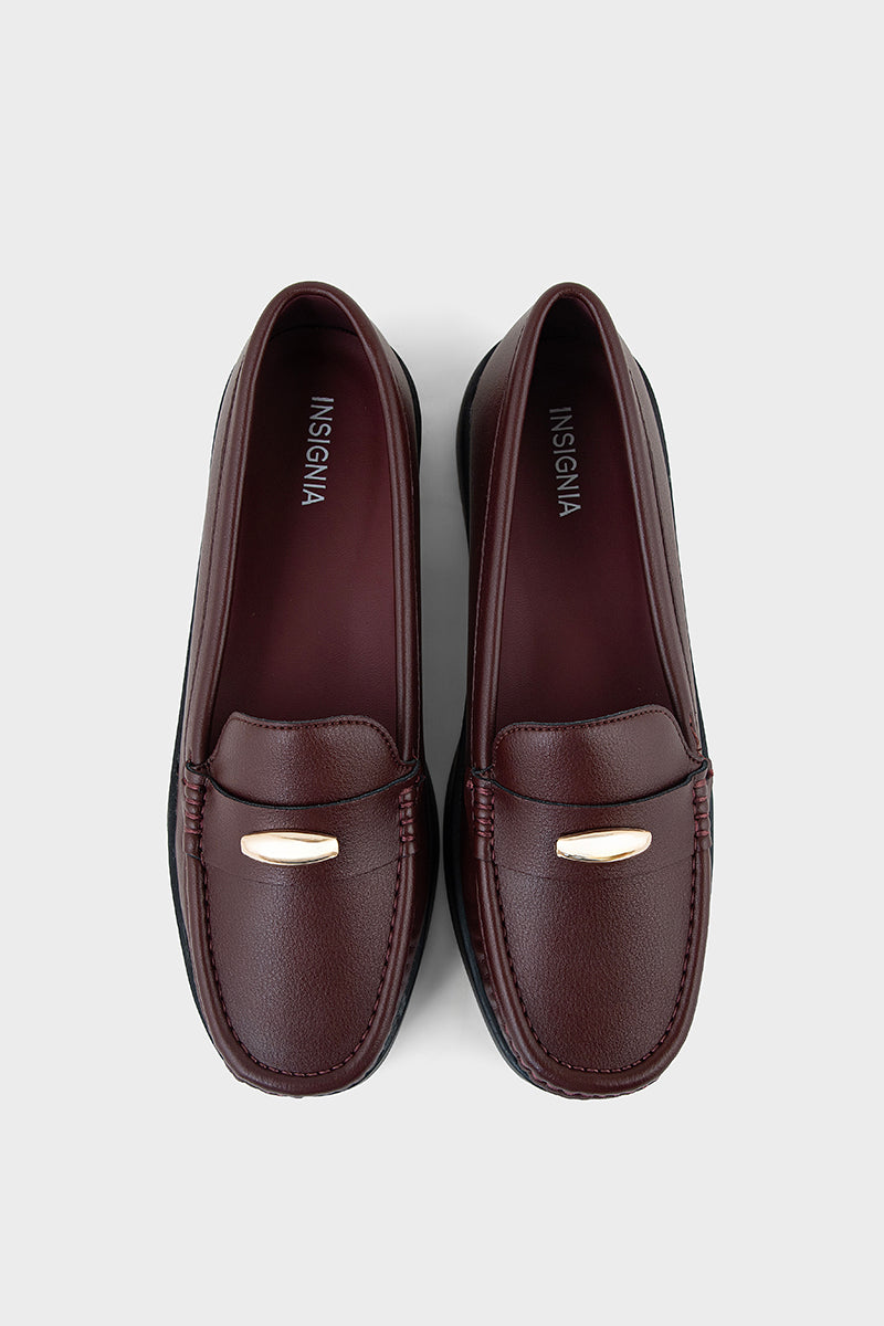 Comfort Moccasin IK7053-Burgundy