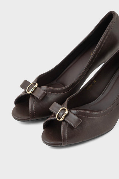 Formal Peep Toes IF3509-Brown