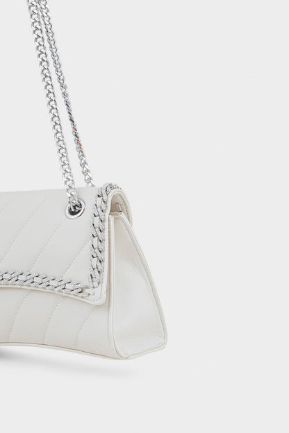Flap Shoulder Bags BS2122-White
