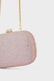 Party Wear Clutch BK4077-Champagne