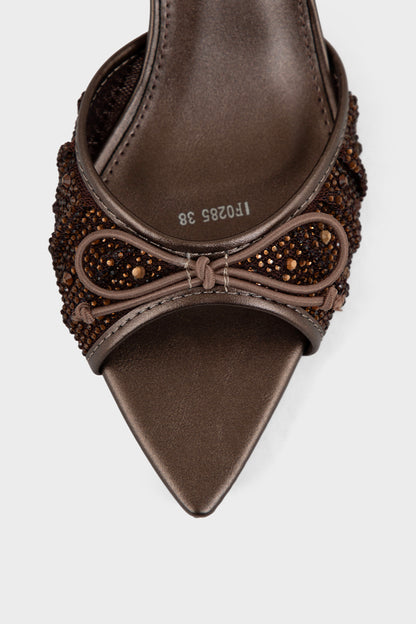 Formal Slip On IF0285-Brown