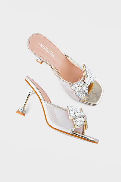 Party Wear Slip On IP0038-Golden