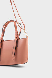 Tote Hand Bags BS2196-Tea Pink