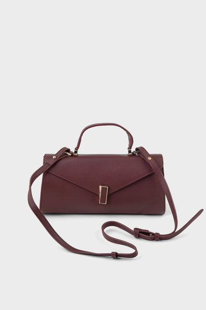 Top Handle Hand Bags BH0233-Maroon