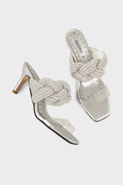 Party Wear Slip On I29238-Silver