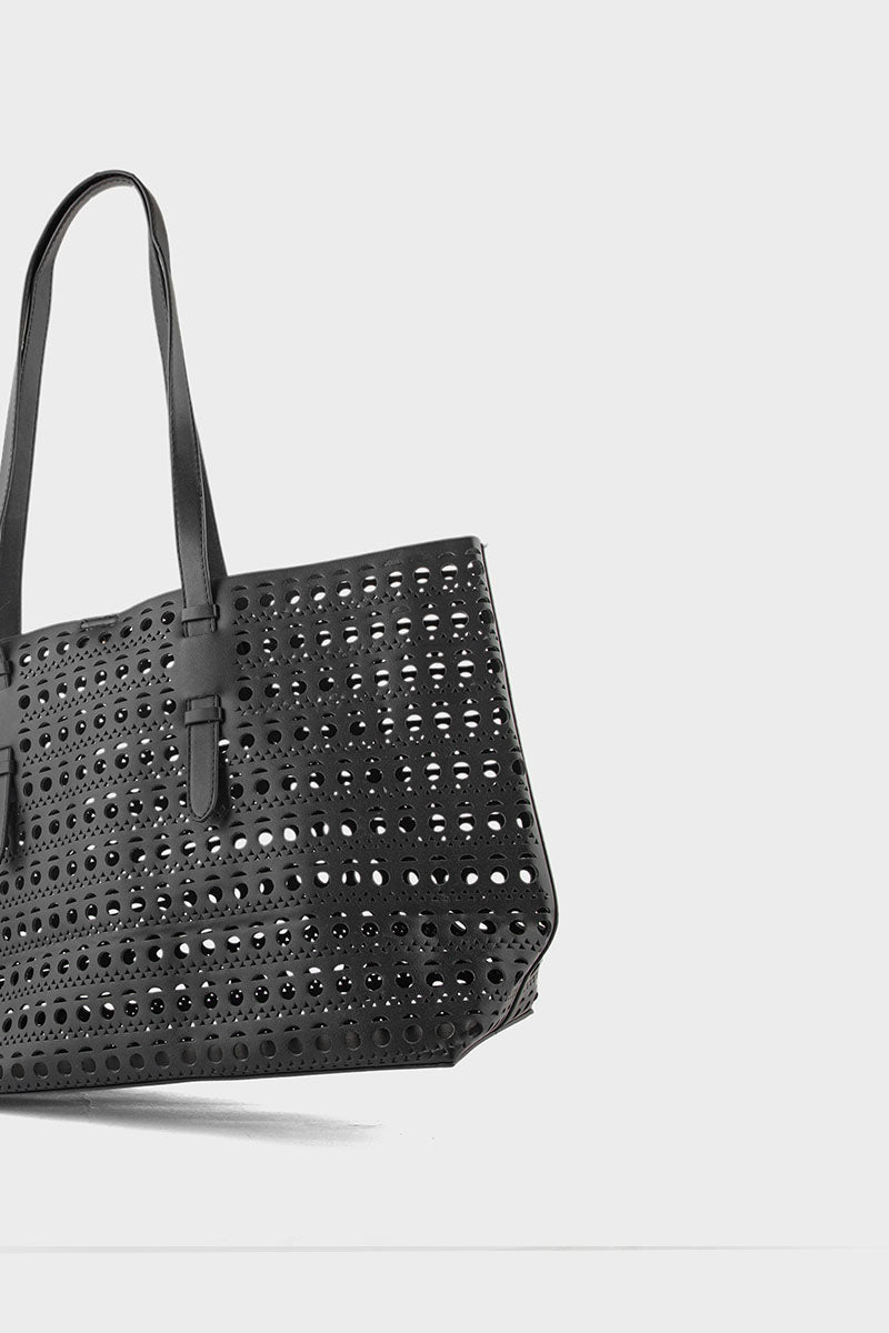 Tote Hand Bags BS2216-Black