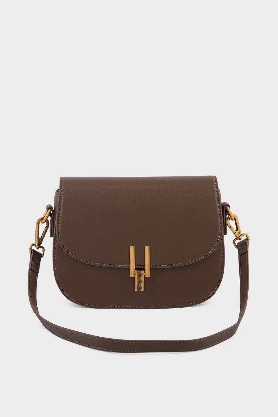 Cross Shoulder Bags BS2327-Brown
