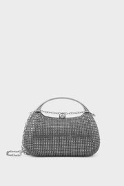 Party Wear Clutch BK4154-Pewter