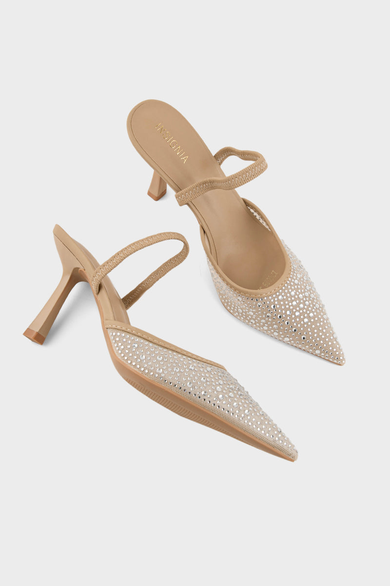 Party Wear Sling Back IP4028-Beige