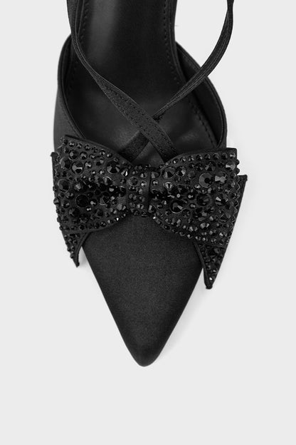 Party Wear Sling Back IP4040-Black
