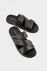 Men Casual Slip On MO1020-Brown