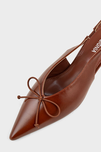 Formal Sling Back IF4076-Dark Brown