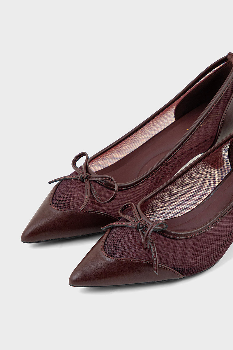 Formal Court Shoes IF5104-Maroon