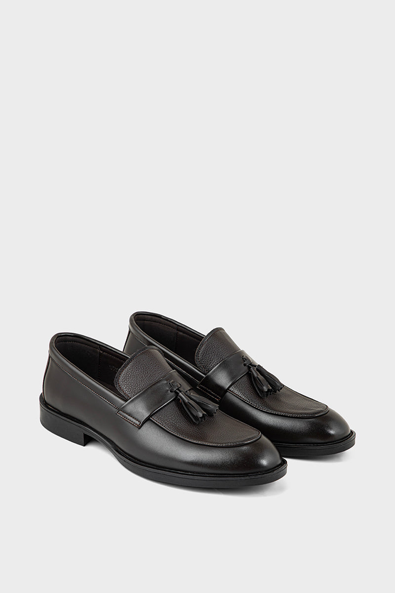 Men Formal Loafers MF7066-Coffee