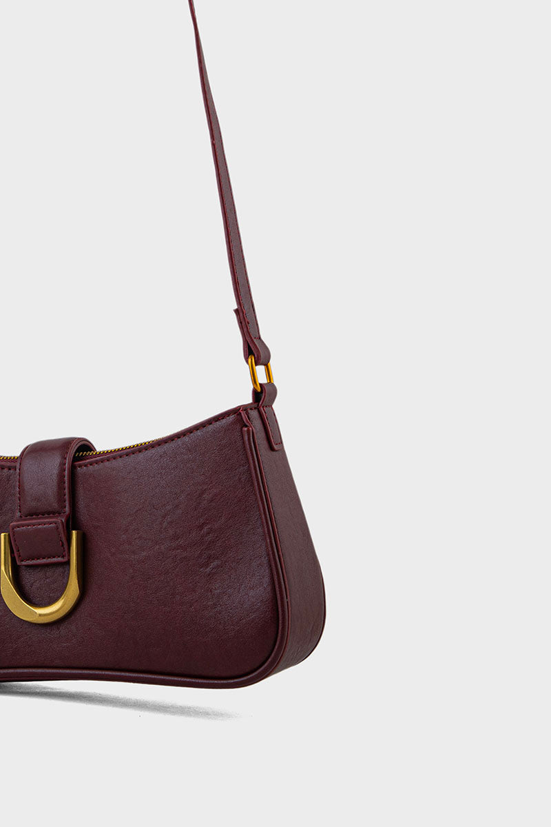 Formal Shoulder Bags BS2179-Maroon