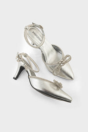 Party Wear Sling Back IP4029-Silver