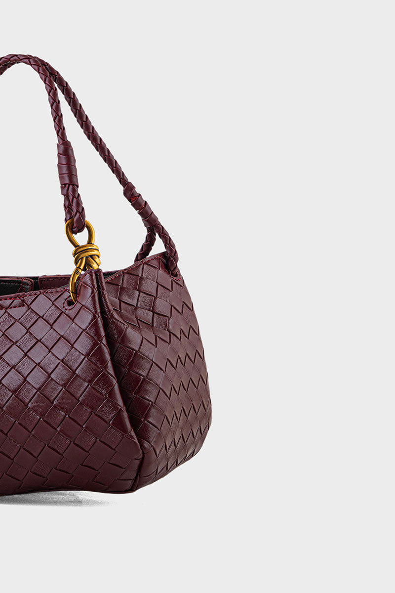 Formal Shoulder Bags BS2162-Burgundy