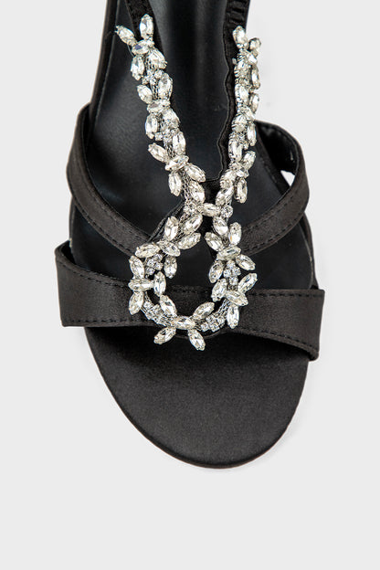 Party Wear Sandal IP2084-Black