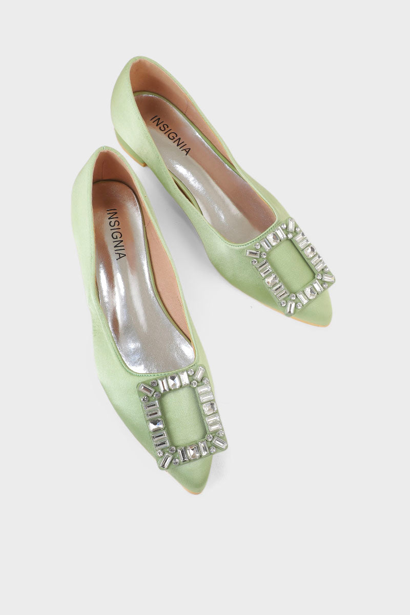 Formal Pumps I44510 Mint Green Insignia PK