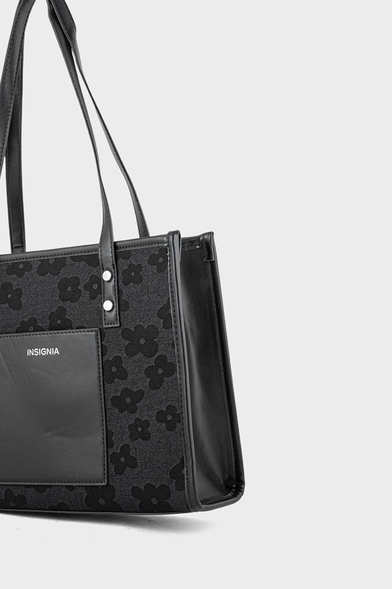 Tote Hand Bags BS2106-Black