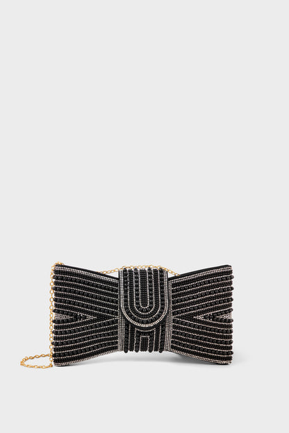 Party Wear Clutch BK4155-Black