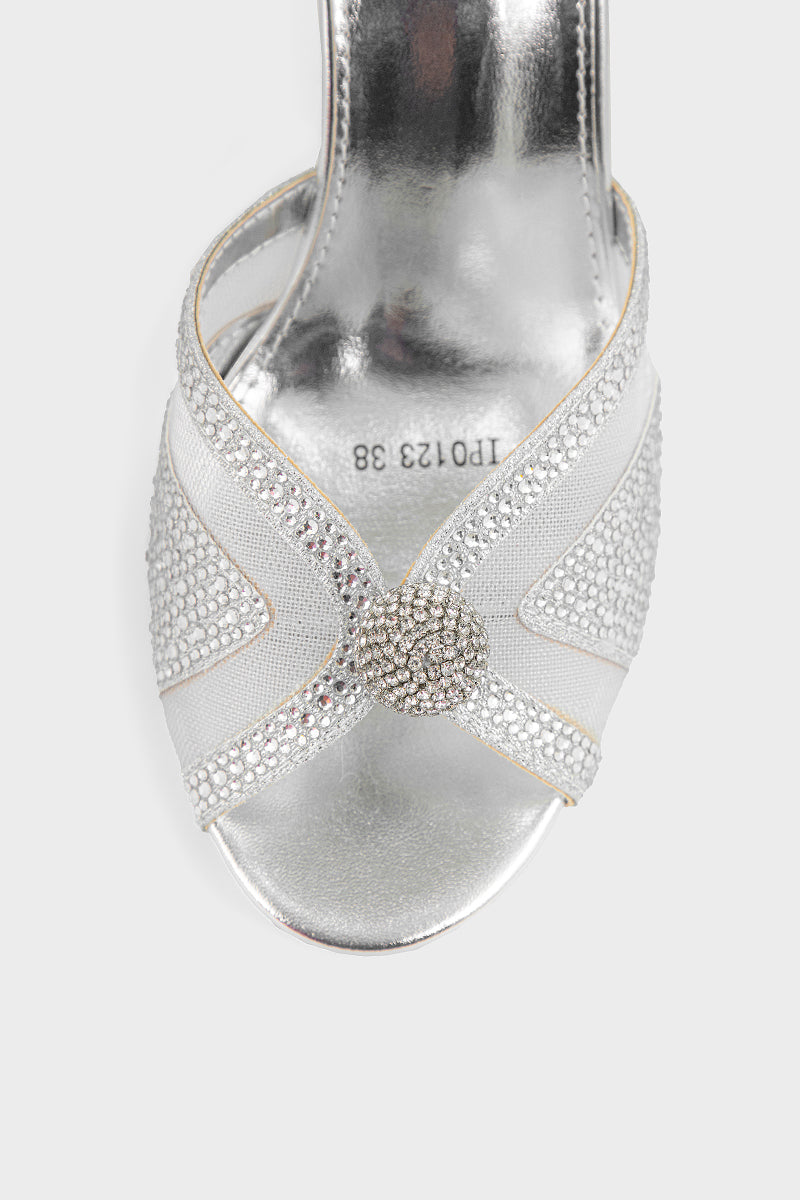 Party Wear Slip On IP0123-Silver