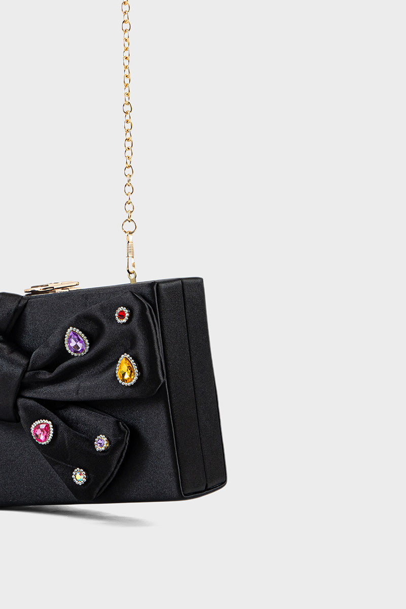 Party Wear Clutch BK4073-Black