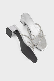 Party Wear Slip On IP0058-Silver