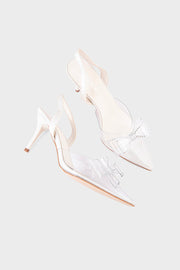 Party Wear Sling Back IP4005-White