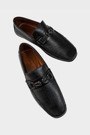 Men Casual Driving Mocs MC4038-Black