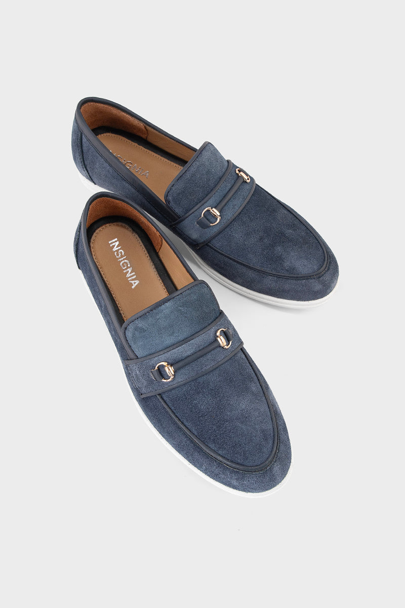 Men Formal Loafers MF7005-Navy