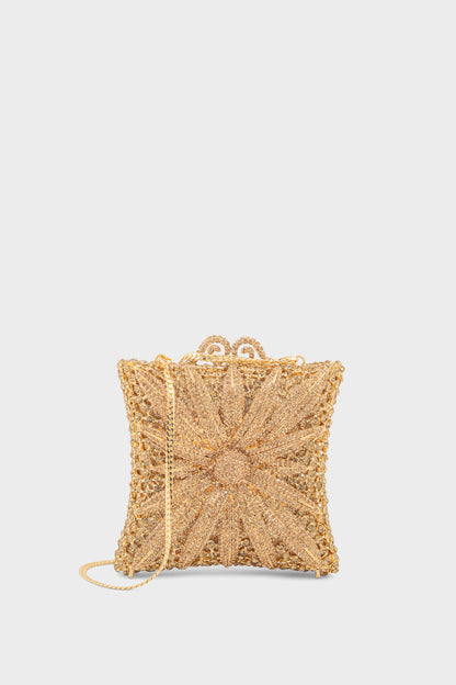 Party Wear Clutch BK4159-Gold