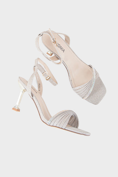 Party Wear Sandal IP2032-Dull Gold