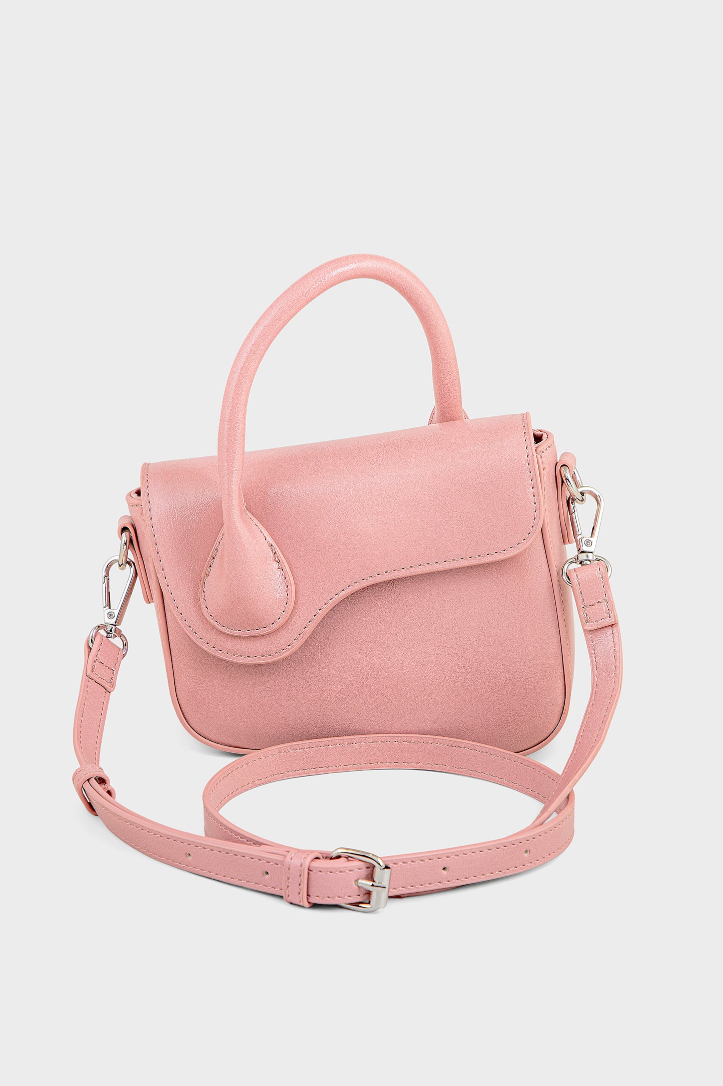 Cross Shoulder Bags BS2296-Tea Pink