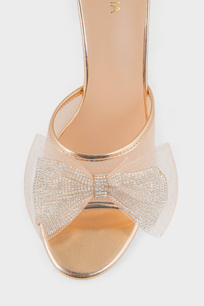 Party Wear Slip On IP0100-Rose Gold