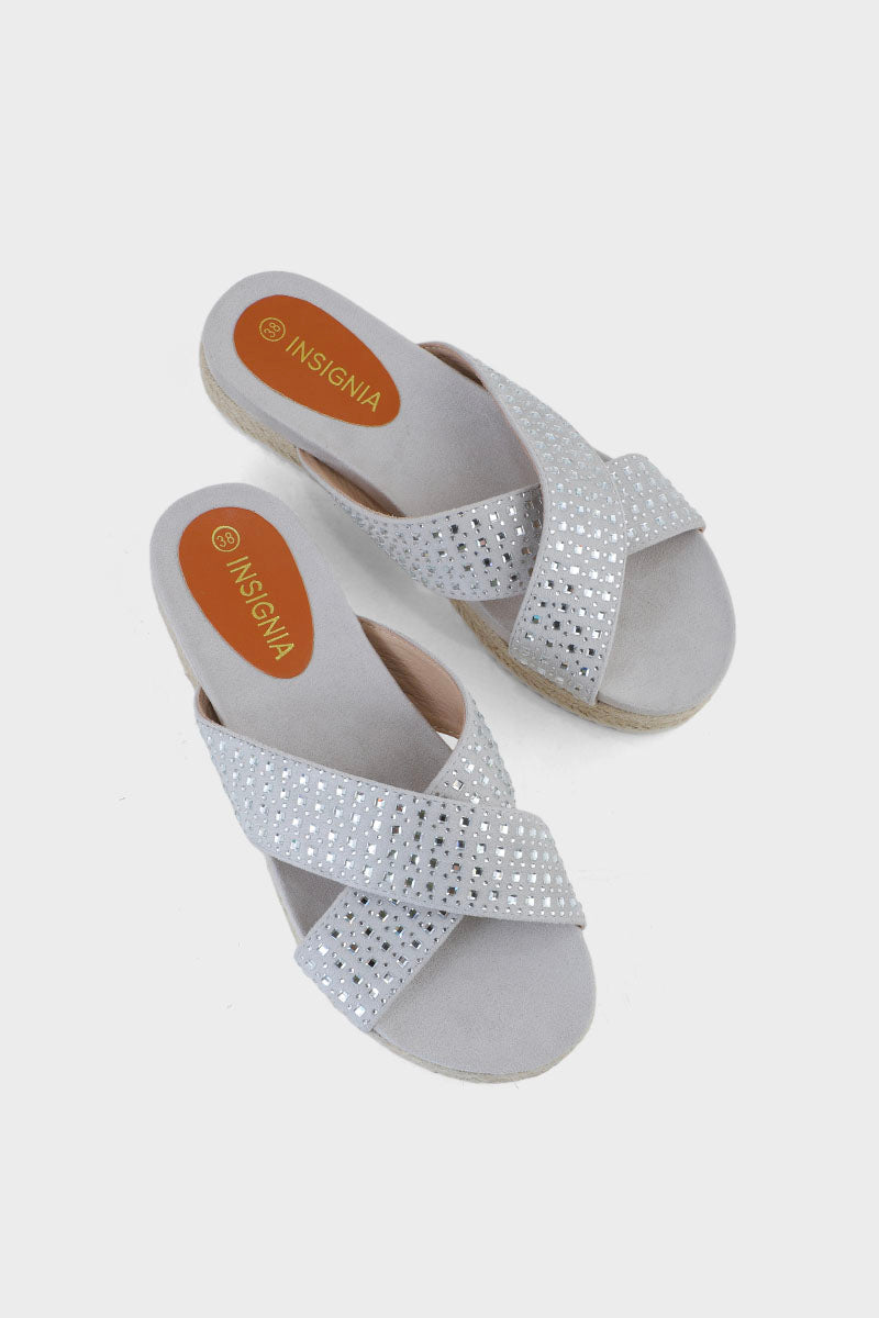 Casual Slip On IC0020-Silver