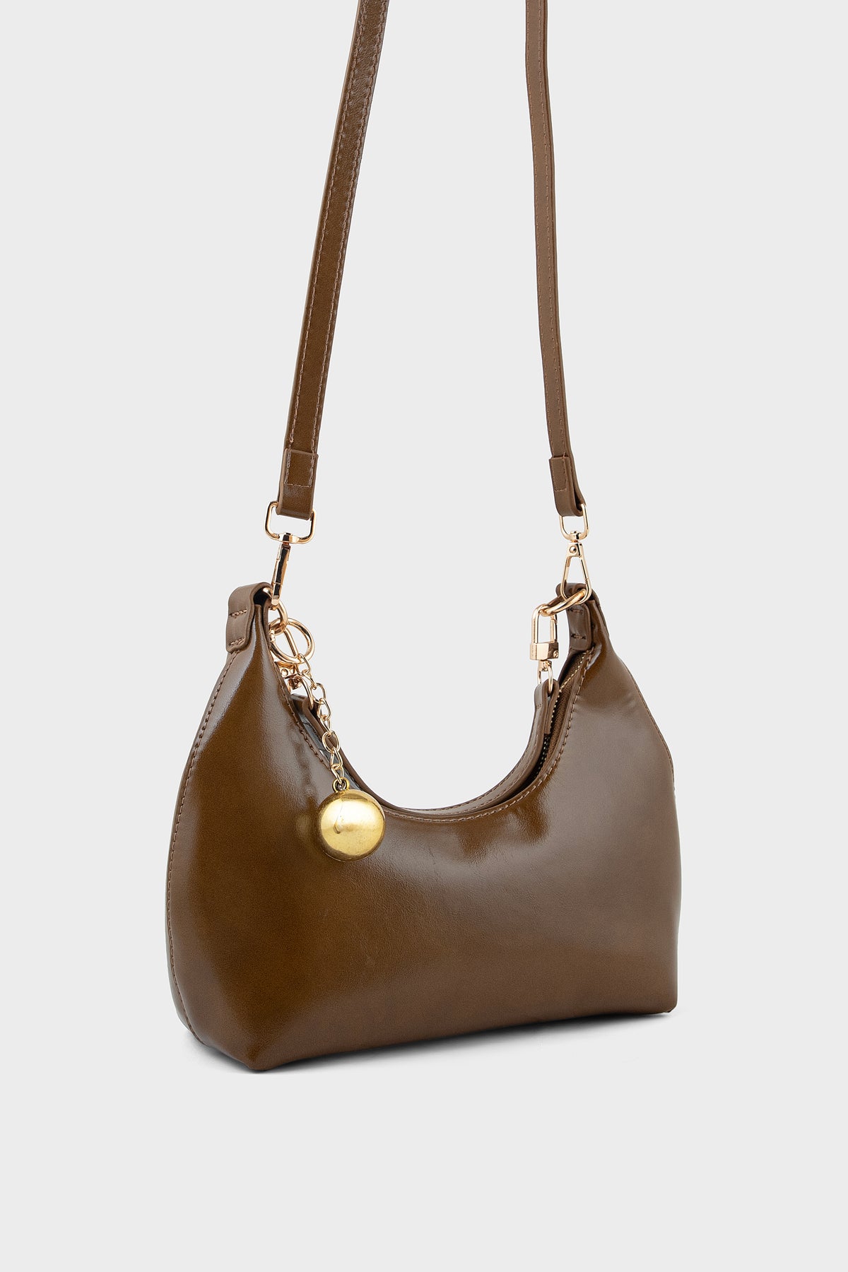 Hobo Hand Bags BS2346-Dark Brown