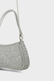 Top Handle Hand Bags BH0045-Silver