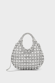Party Wear Clutch BK4160-Silver