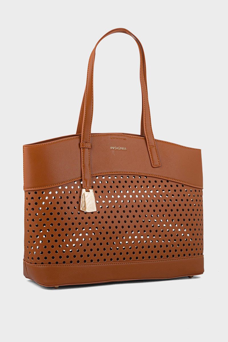 Tote Hand Bags BS2203-Tan