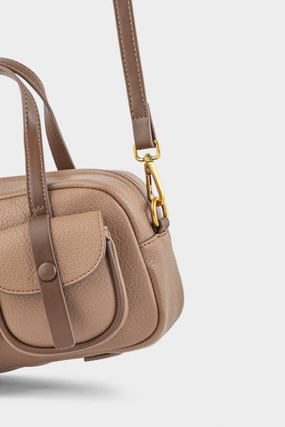 Saddle Shoulder Bags BH0082-Brown