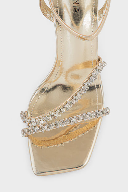 Party Wear Sandal IP2065-Gold