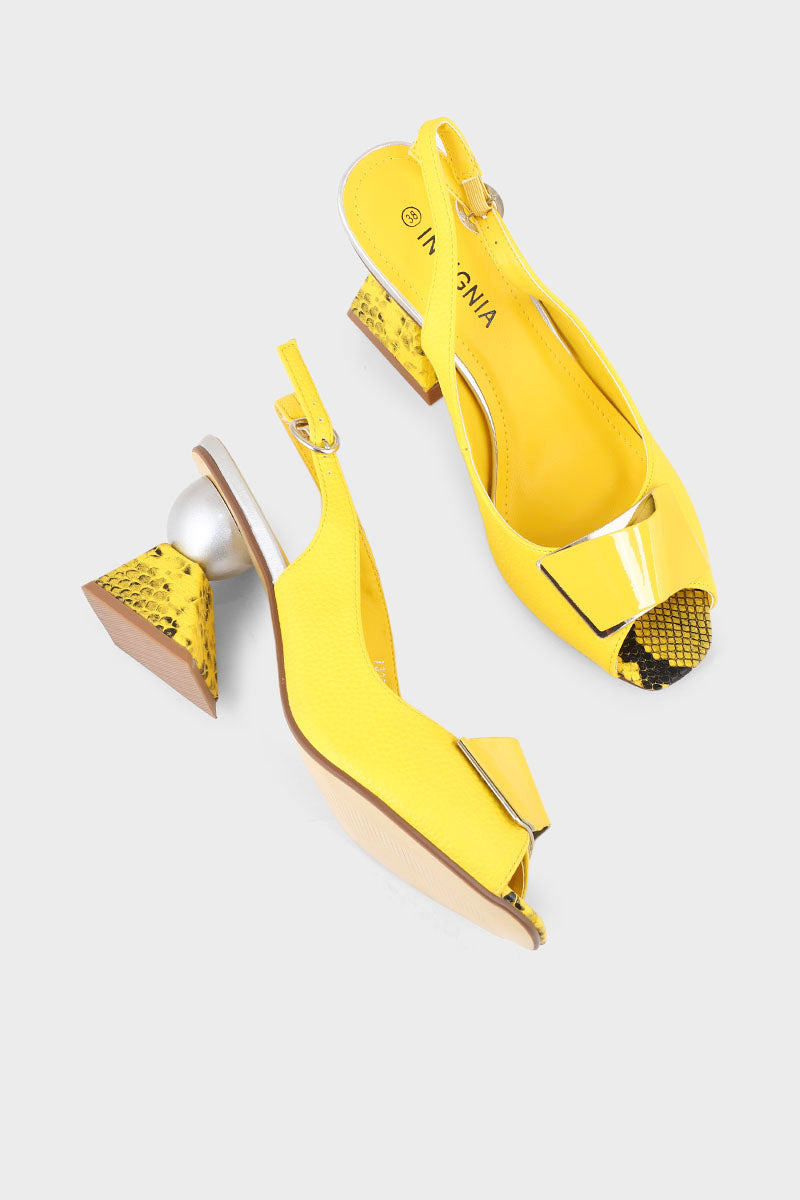Formal Sandal I32852-Mustard