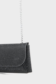 Flap Shoulder Bags BK4043-Black