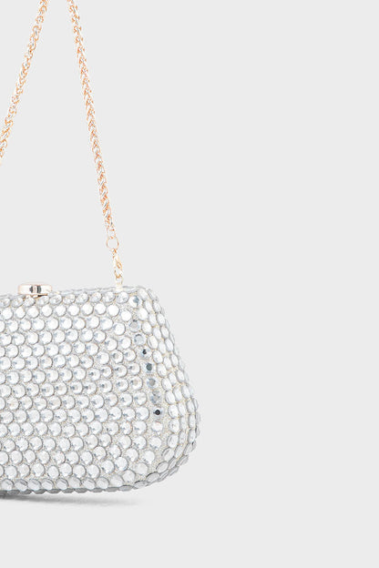 Party Wear Clutch BK4035-Golden