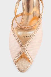 Party Wear Slip On IP0109-Champagne