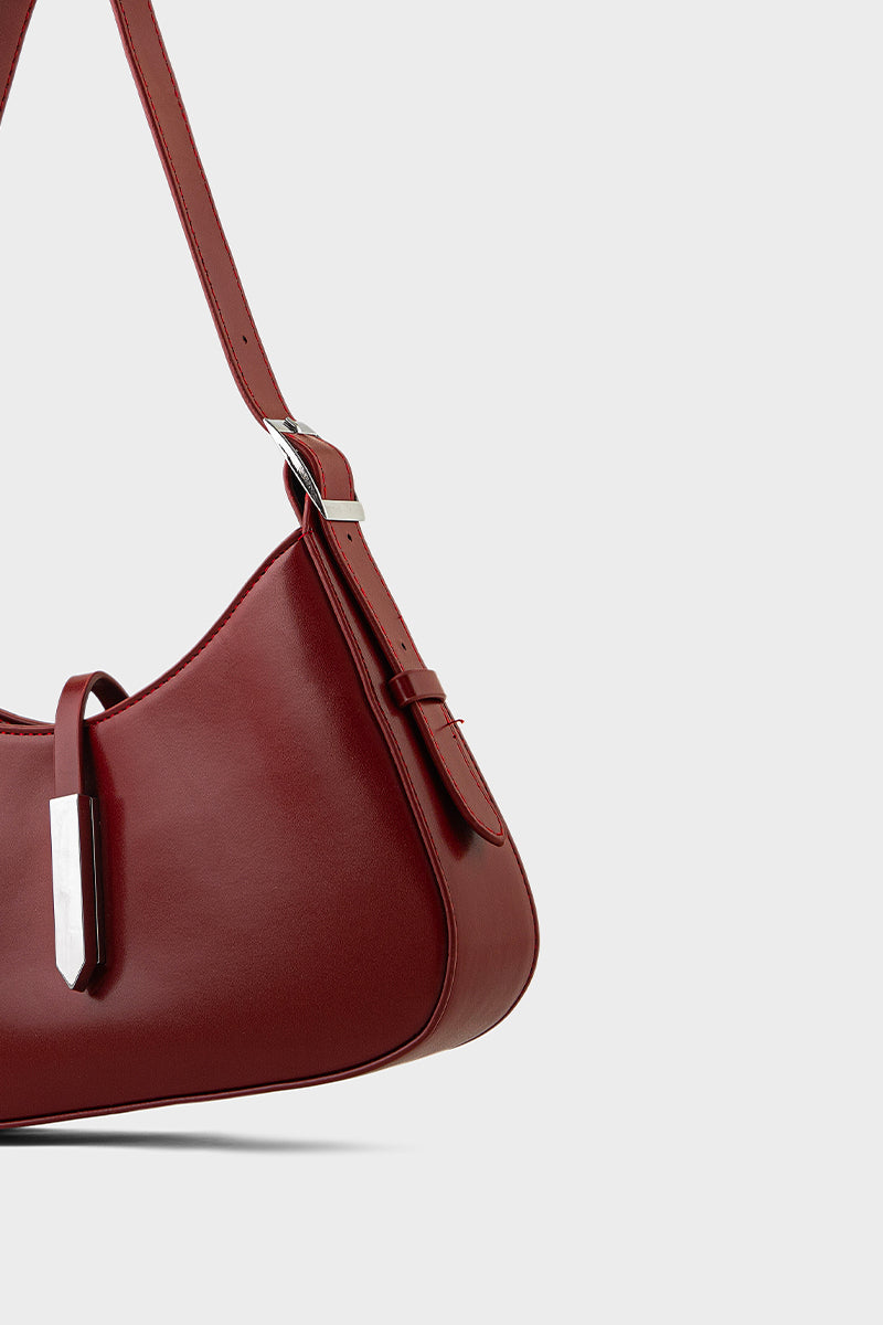 Formal Shoulder Bags BS2159-Burgundy