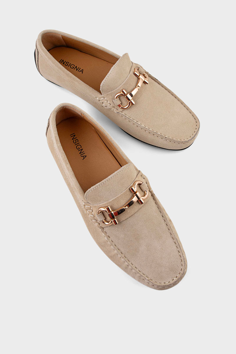 Men Casual Driving Mocs MC4031-Beige